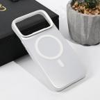 Maska Torbica Magsafe Clear za iPhone 17 Pro Max srebrna cena 2500 din slika