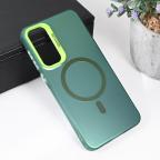 Maska Torbica Magsafe Clear za Samsung A356B Galaxy A35 5G zelena slika 6