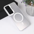 Maska Torbica Magsafe Clear za Samsung S936B Galaxy S25 Plus srebrna cena 2500 din slika