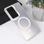 Maska Torbica Magsafe Clear za Samsung S938B Galaxy S25 Ultra srebrna cena 2500 din slika
