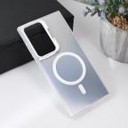 Maska Torbica Magsafe Clear za Samsung S928B Galaxy S24 Ultra srebrna slika 6