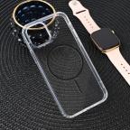 Maska Torbica Magsafe Color Line za iPhone 12/12 Pro 6.1 crna slika 4