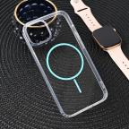 Maska Torbica Magsafe Color Line za iPhone 13/14 6.1 plava slika 4