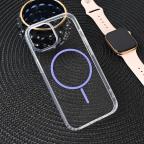 Maska Torbica Magsafe Color Line za iPhone 15 6.1 ljubicasta slika 4