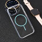 Maska Torbica Magsafe Color Line za iPhone 15 6.1 plava slika 4