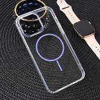 Maska Torbica Magsafe Color Line za iPhone 15 Pro Max 6.7 ljubicasta slika 4