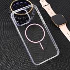 Maska Torbica Magsafe Color Line za iPhone 15 Pro Max 6.7 roze slika 4