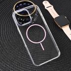 Maska Torbica Magsafe Color Line za iPhone 16 Pro Max 6.9 roze slika 4