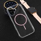 Maska Torbica Magsafe Color Line za iPhone 17 6.3 roze cena 2500 din slika