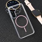 Maska Torbica Magsafe Color Line za Samsung S921B Galaxy S24 roze slika 4
