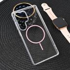 Maska Torbica Magsafe Color Line za Samsung S938B Galaxy S25 Ultra roze slika 4