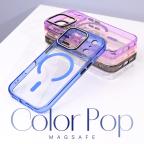 Maska Torbica Magsafe Color Pop za iPhone 15 6.1 ljubicasta slika 2