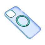 Maska Torbica Magsafe Color Ring za iPhone 13 6.1 plava slika 9