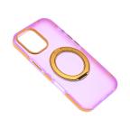 Maska Torbica Magsafe Color Ring za iPhone 16 6.1 ljubicasta slika 9