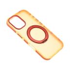 Maska Torbica Magsafe Color Ring za iPhone 16 6.1 narandzasta slika 9