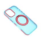 Maska Torbica Magsafe Color Ring za iPhone 16 6.1 svetlo plava slika 9