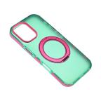 Maska Torbica Magsafe Color Ring za iPhone 16 6.1 zelena slika 9