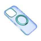 Maska Torbica Magsafe Color Ring za iPhone 16 Pro 6.3 plava slika 9