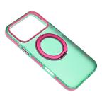 Maska Torbica Magsafe Color Ring za iPhone 17 Pro Max 6.9 zelena slika 9