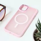 Maska Torbica Magsafe colorful za iPhone 11 6.1 roze cena 2500 din slika