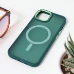 Maska Torbica Magsafe colorful za iPhone 13 6.1 tamno zelena cena 2500 din slika