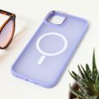 Maska Torbica Magsafe colorful za iPhone 15 Plus 6.7 lila cena 2500 din slika