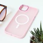 Maska Torbica Magsafe colorful za iPhone 15 Plus 6.7 roze cena 2500 din slika