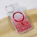 Maska Torbica Magsafe Glitter za iPhone 11 6.1 crvena slika 6