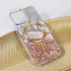 Maska Torbica Magsafe Glitter za iPhone 12 6.1 zlatna slika 6