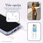 Maska Torbica Magsafe Glitter za iPhone 15 Pro Max 6.7 zlatna slika 2