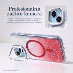 Maska Torbica Magsafe Glitter za iPhone 15 Pro Max 6.7 zlatna slika 3