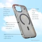 Maska Torbica Magsafe Glow za iPhone 17 6.3 braon slika 2