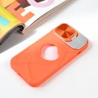 Maska Torbica Magsafe Lens holder za iPhone 15 6.1 narandzasta slika 5