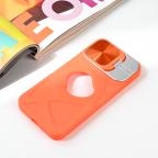 Maska Torbica Magsafe Lens holder za iPhone 15 Pro Max 6.7 narandzasta slika 5
