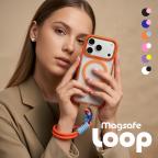 Maska Torbica Magsafe Loop za iPhone 17 6.3 ljubicasta cena 2500 din slika
