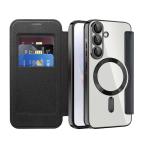 Maska Torbica Magsafe Lux Bi Fold za Samsung A366B Galaxy A36 crna slika 8