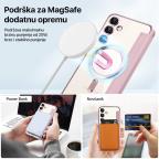 Maska Torbica Magsafe Lux Bi Fold za Samsung A366B Galaxy A36 crna slika 5