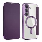 Maska Torbica Magsafe Lux Bi Fold za Samsung A366B Galaxy A36 ljubicasta slika 7