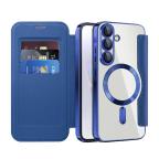 Maska Torbica Magsafe Lux Bi Fold za Samsung A366B Galaxy A36 plava slika 8