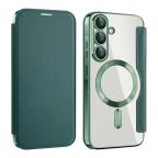 Maska Torbica Magsafe Lux Bi Fold za Samsung A366B Galaxy A36 zelena slika 7