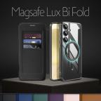 Maska Torbica Magsafe Lux Bi Fold za Samsung S921B Galaxy S24 plava cena 3000 din slika