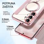 Maska Torbica Magsafe Lux Bi Fold za Samsung S931B Galaxy S25 roze slika 3