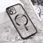 Maska Torbica Magsafe Lux za iPhone 12 6.1 crna slika 5