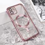 Maska Torbica Magsafe Lux za iPhone 12 6.1 roze slika 5