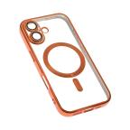 Maska Torbica Magsafe Lux za iPhone 16 6.1 narandzasta cena 2500 din slika