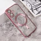 Maska Torbica Magsafe Lux za iPhone 16 6.1 roze cena 2500 din slika
