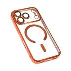 Maska Torbica Magsafe Lux za iPhone 17 Pro 6.3 narandzasta cena 2500 din slika