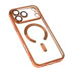 Maska Torbica Magsafe Lux za iPhone 17 Pro Max 6.9 narandzasta cena 2500 din slika