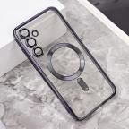 Maska Torbica Magsafe Lux za Samsung A556B Galaxy A55 5G crna cena 2500 din slika