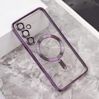 Maska Torbica Magsafe Lux za Samsung S721B Galaxy S24 FE ljubicasta cena 2500 din slika